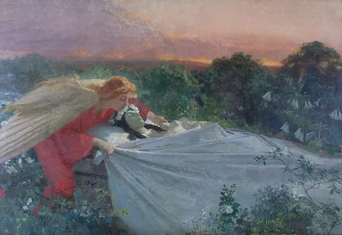 Domenico Morelli, The Angel of Death