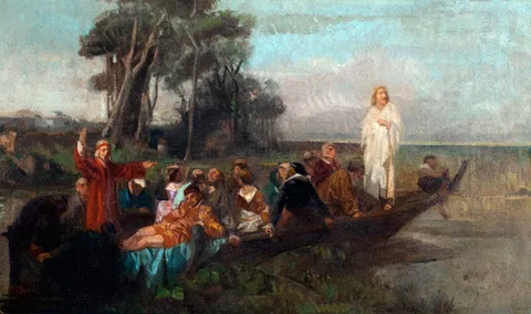 Domenico Morelli, The boat of life