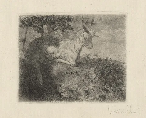 Domenico Morelli, The Little Goat (La capretta)