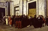 Michele Cammarano, Atrium of Santa Maria Maggiore, Rome