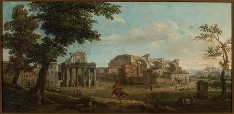 Paolo Anesi, View of Rome