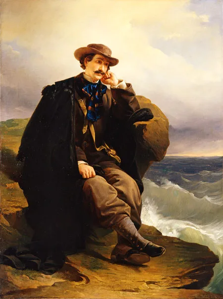 Domenico Induno, Aleardo Aleardi