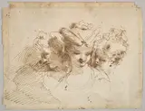 Gaetano Gandolfi, Three Female Heads