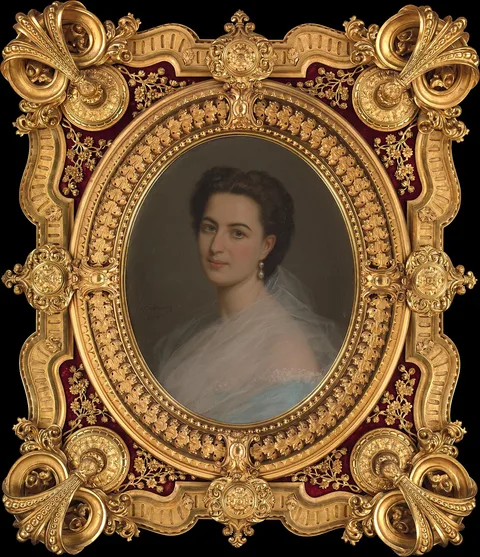 Michele Gordigiani, Portrait of a Woman (Marianna Panciatichi, marchesa Paolucci delle Roncole, 1835–1919, or her sister-in-law, Beatrice Ferrari-Corbelli di Reggio, contessa di Lucciano)