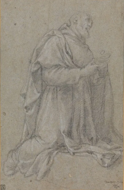 Francesco Curradi, Draped Kneeling Figure