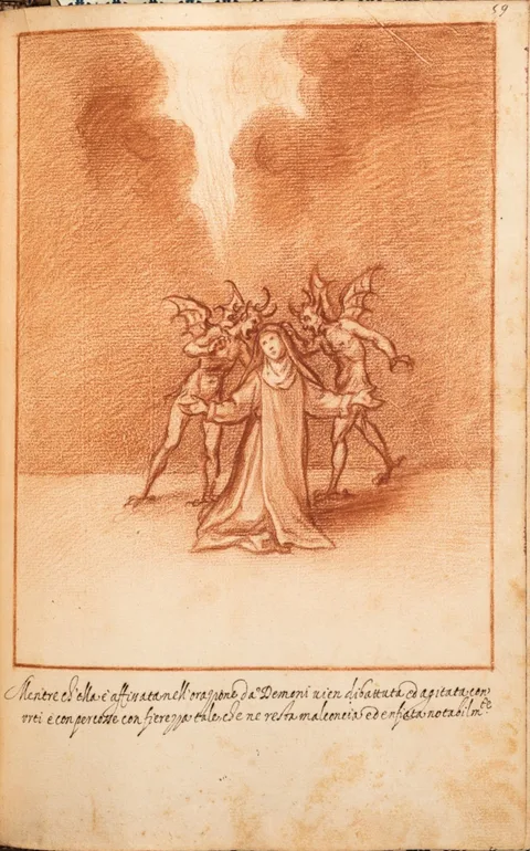 Francesco Curradi, Life of St Maria Magdalena de' Pazzi