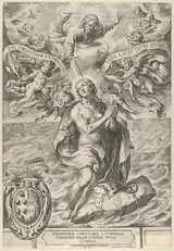 Cherubino Alberti, The Martyrdom of Saint Cristina di Bolsena with God the Father above