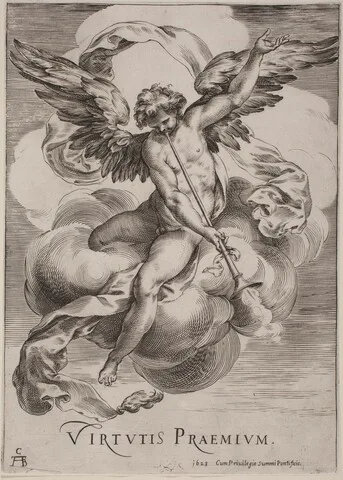 Cherubino Alberti, An Allegorical Figure: Virtutis Praemium