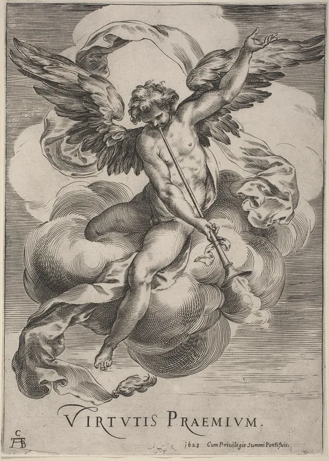 Cherubino Alberti, An Allegorical Figure: Virtutis Praemium
