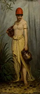 Egisto Ferroni, Egyptian woman