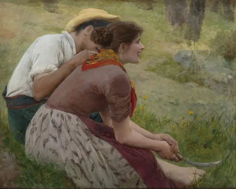 Egisto Ferroni, Country idyll