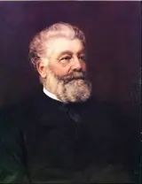 Stefano Ussi, Selbstporträt