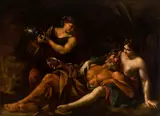 Andrea Vaccaro, Lot and his daughters