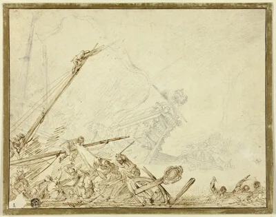 Cornelis de Wael, Shipwreck