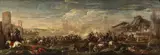 Antonio Calza, Battle scene