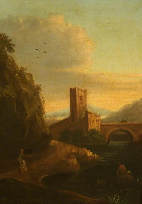 Alessio de Marchis, A Fortified Bridge over a River
