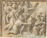 Luigi Ademollo, Moses Drawing Water From the Rock