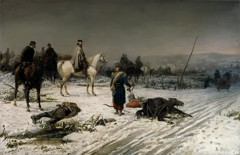Sebastiano De Albertis, Garibaldi in Dijon