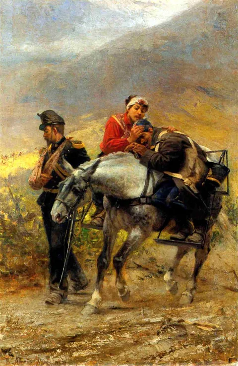 Sebastiano De Albertis, Bezzecca, campaign of 1866