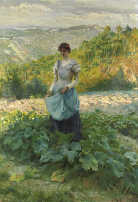 Arturo Faldi, In the vegetable garden