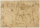 detto Spagnolo Giuseppe Maria Crespi, Study for the Marriage at Cana