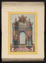 Alessandro Specchi, Arco trionfale fatto erigere dal ser.mo s.r dvca di Parma alle glorie della sant.a di n.o s.re papa Inno.o XII.o in ocasione del passaggio della Santità Sva al possesso di S. Gio: Laterano il di XIII aprile MDCXCII