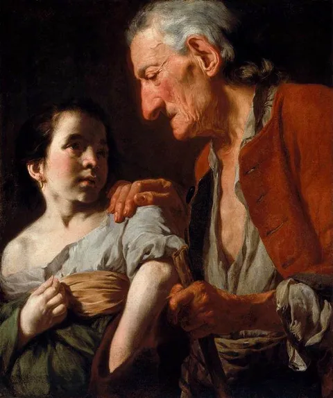Gaspare Traversi, Old Man and a Child