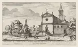 Giovanni Battista Falda, Chiesa dedicata à S. Pietro Apostolo (Church of San Pietro in Montorio)