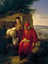 Annibale Gatti, Dante in exile