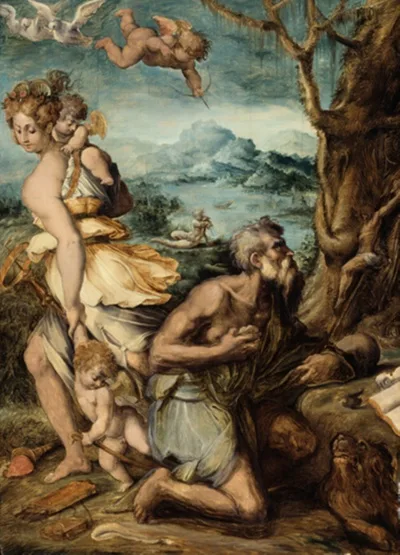 Giorgio Vasari, The Temptation of Saint Jerome