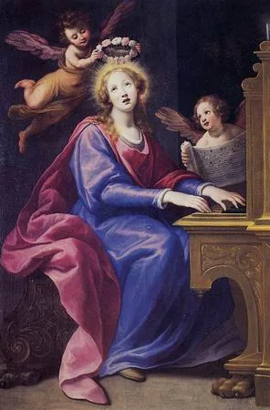 Matteo Rosselli, Saint Cecilia