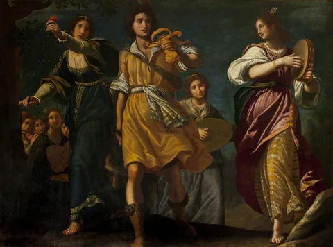 Matteo Rosselli, The Israelites celebrating David's Triumph over Goliath