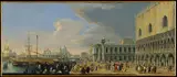 Luca Carlevarijs, The Molo, Venice, Looking West