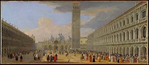 Luca Carlevarijs, Piazza San Marco, Venice