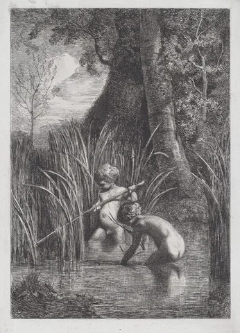 Antonio Fontanesi, Fishing [La pesca]