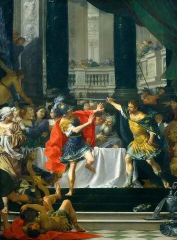 Donato Creti, Alexander the Great Threatened by His Father