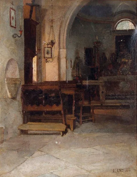 Luigi Nono, The Church of San Rocco at Polcenigo, in Friuli-Venezia Giulia, Italy