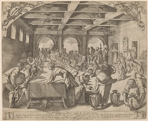 Odoardo Fialetti, The Marriage at Cana