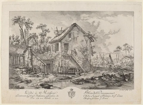 Jean-Pierre Houël, Farmyard