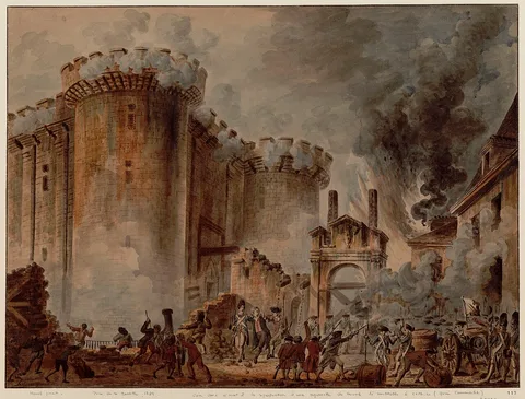 Jean-Pierre Houël, The Storming of the Bastille