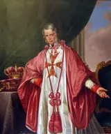 Giuseppe Bezzuoli, Portrait of Grand Duke Leopold II of Tuscany with the insignia of the Order of Saint Stephen