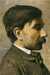 Giuseppe Abbati, Portrait of a man