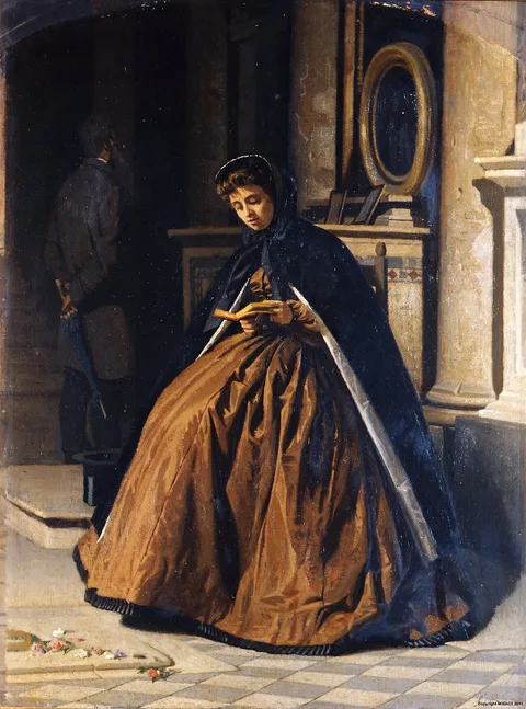Giuseppe Abbati, Oration (The prayer)