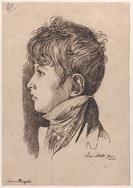 Luigi Sabatelli, Portrait of Giovanni Ricasoli, aged 5