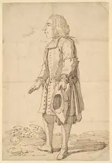 Pier Leone Ghezzi, Caricature of a Polish Count