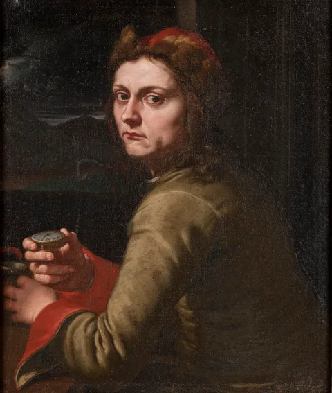 Pier Leone Ghezzi, Portrait of a Watchmaker