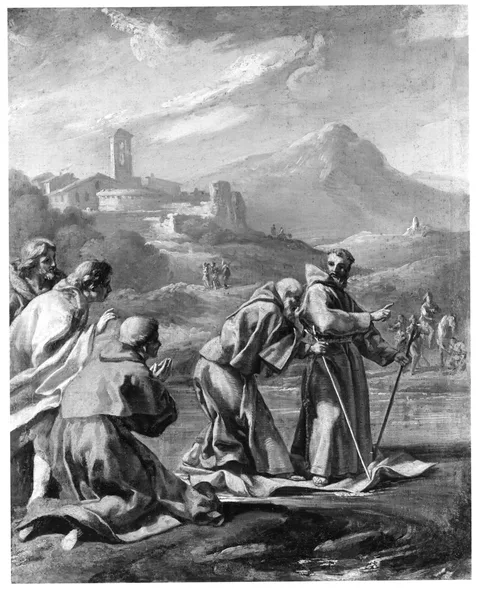 Pier Leone Ghezzi, A Miracle of St. Peter of Alcántara