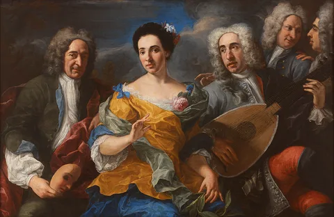 Pier Leone Ghezzi, A Musical Group