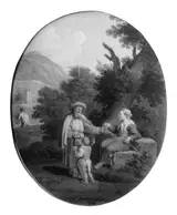 Paolo Monaldi, Peasants and a Mendicant Friar