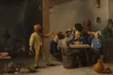 David Teniers Il Giovane, Peasants Celebrating Twelfth Night